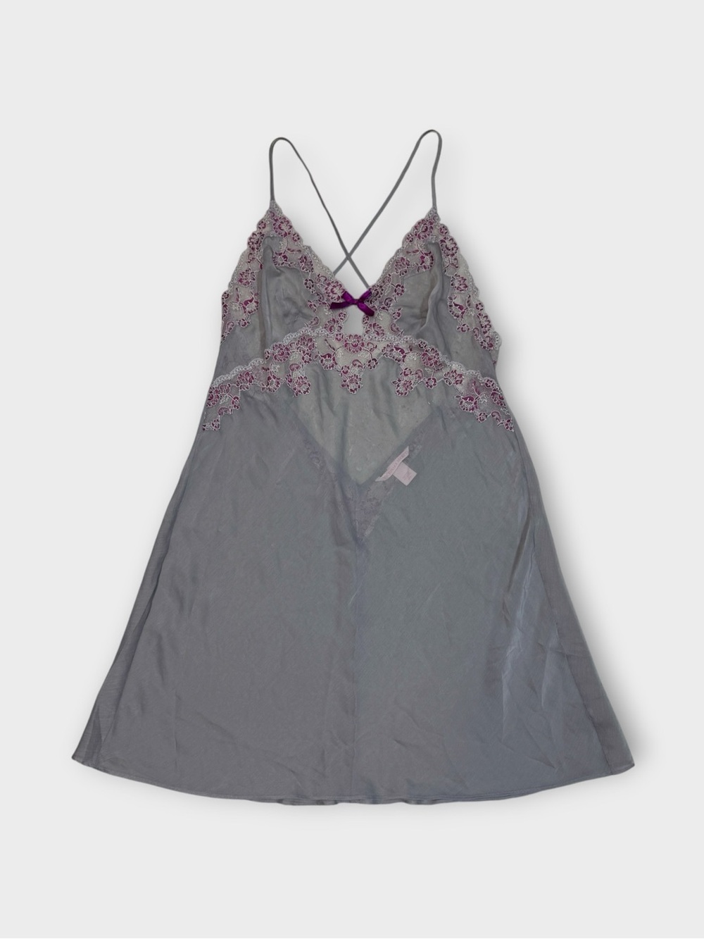 Victoria’s Secret Lace-Trim Slip Dress